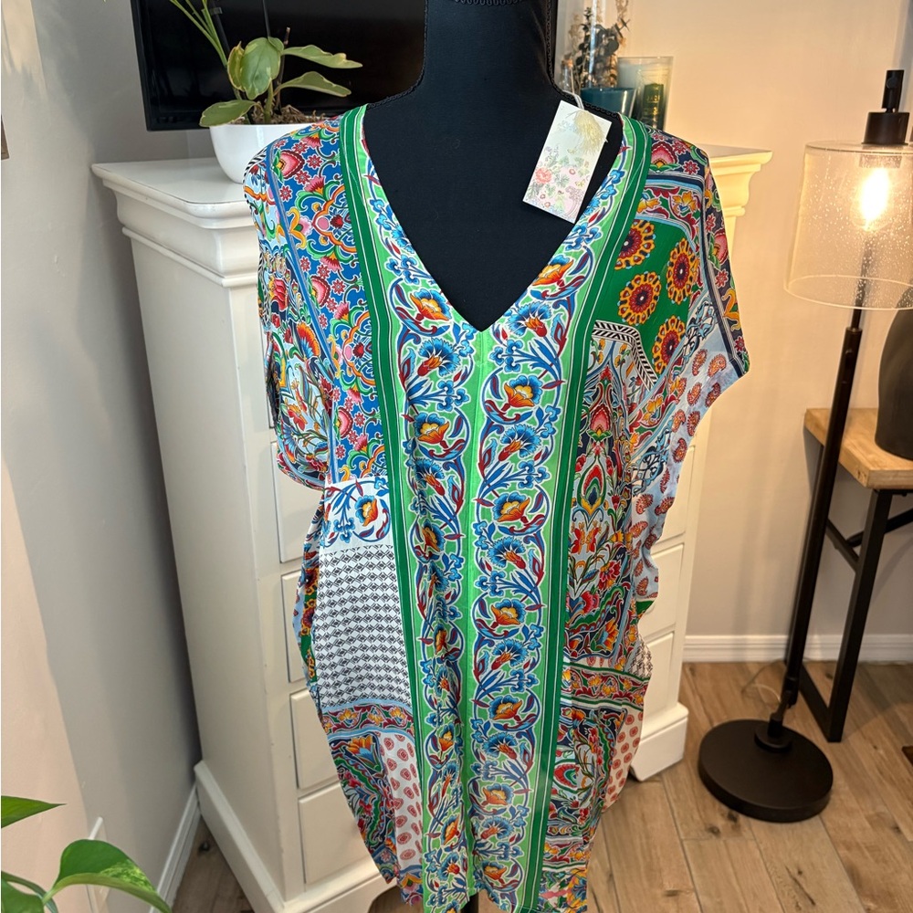 Johnny Was NWT
DISKANA ALEXANDRA BLOUSE, XXL